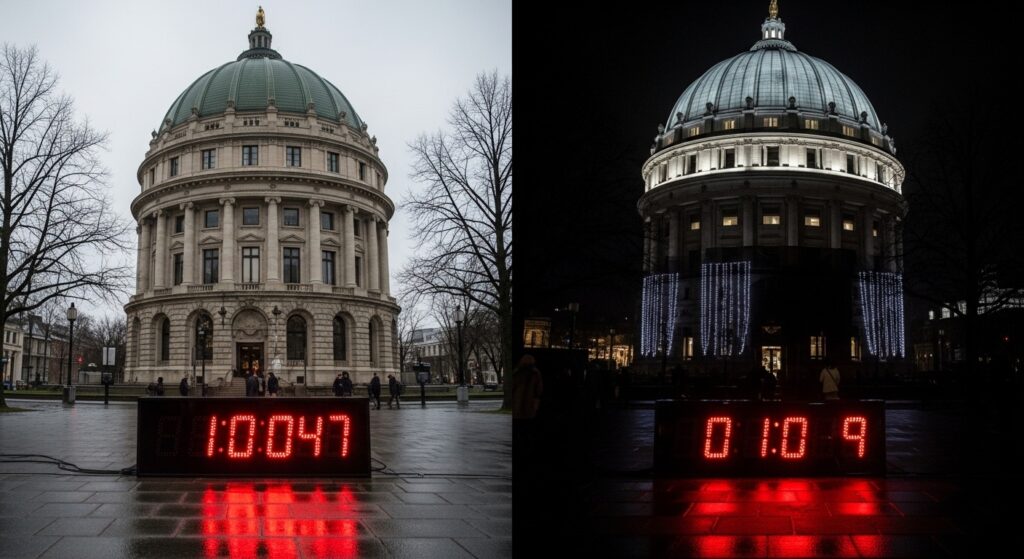 2:30 PM Countdown vs 2:30 AM Countdown