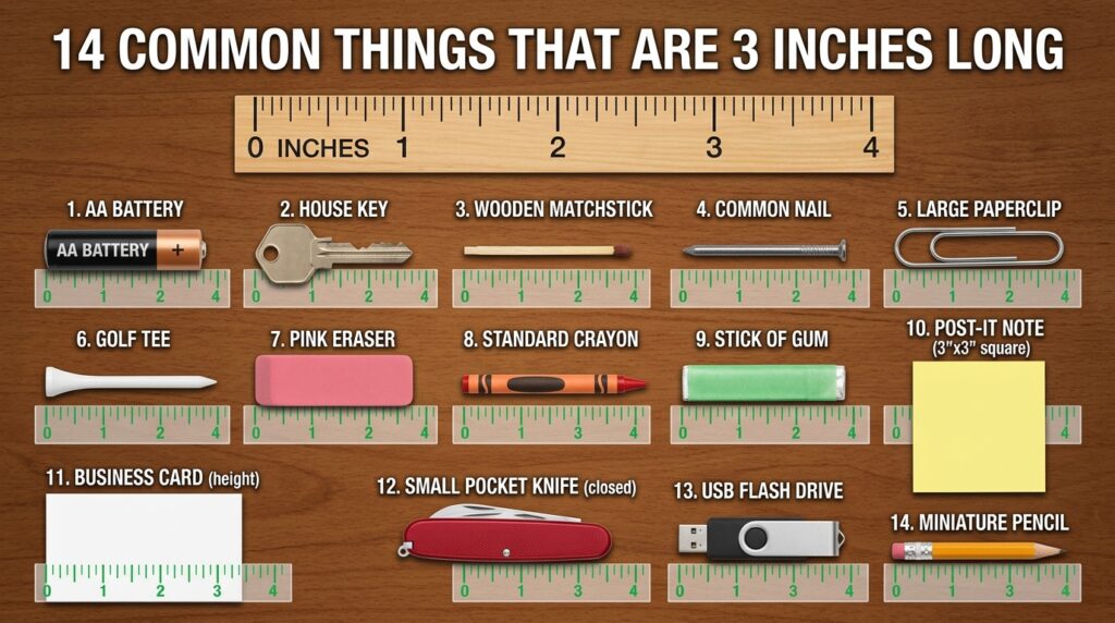 Things That Are 3 Inches Long