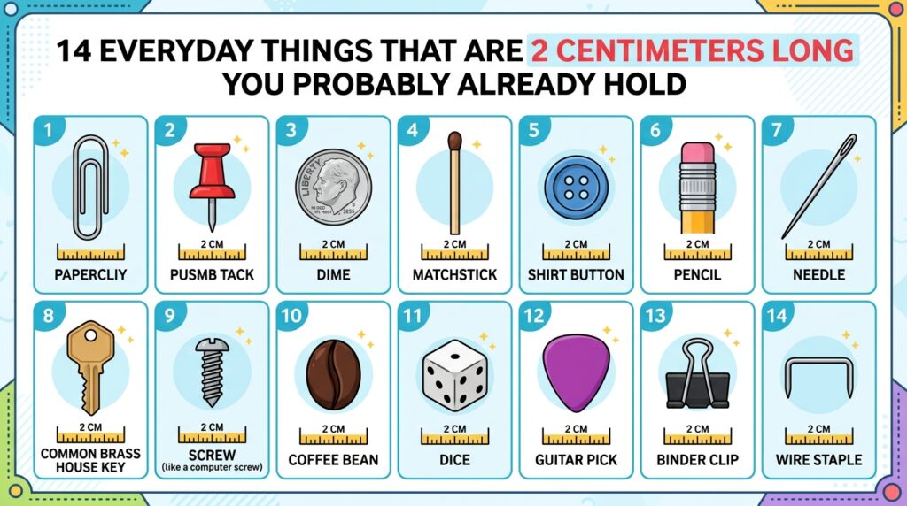 2 Centimeters Long You Probably Already Hold