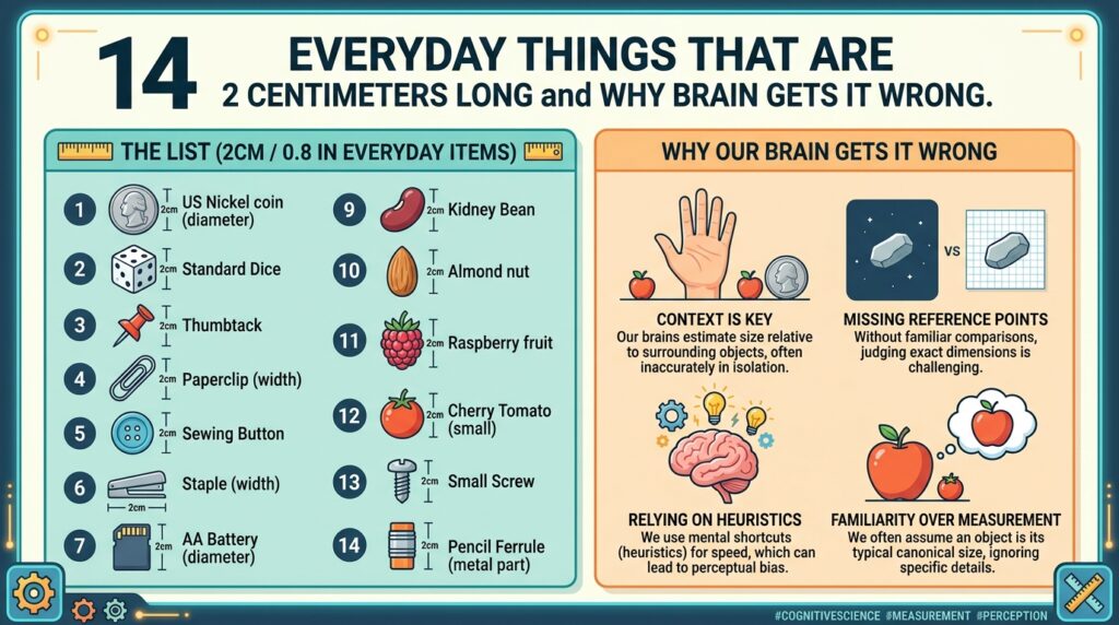 2 Centimeters Long and Why Our Brain Gets It Wrong