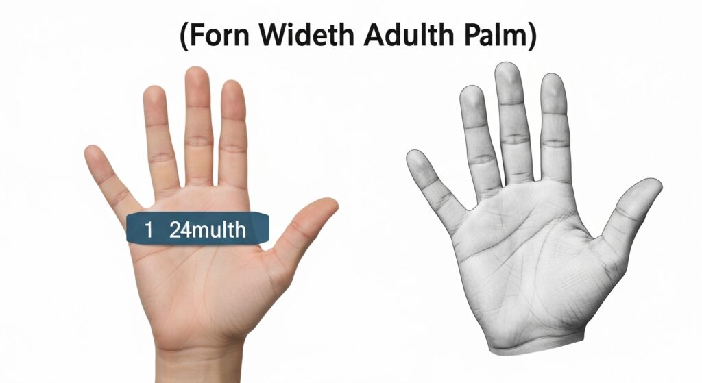 Human Hand Width