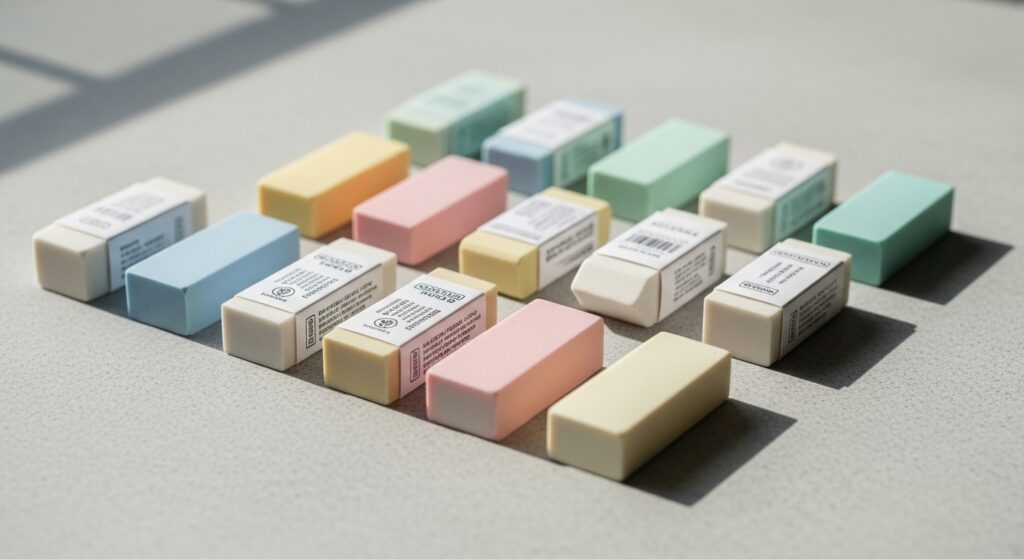 Rectangular Erasers