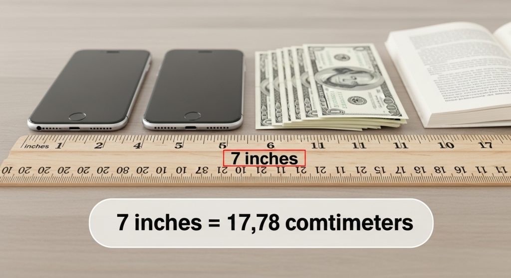 7 Inches Through Measurement