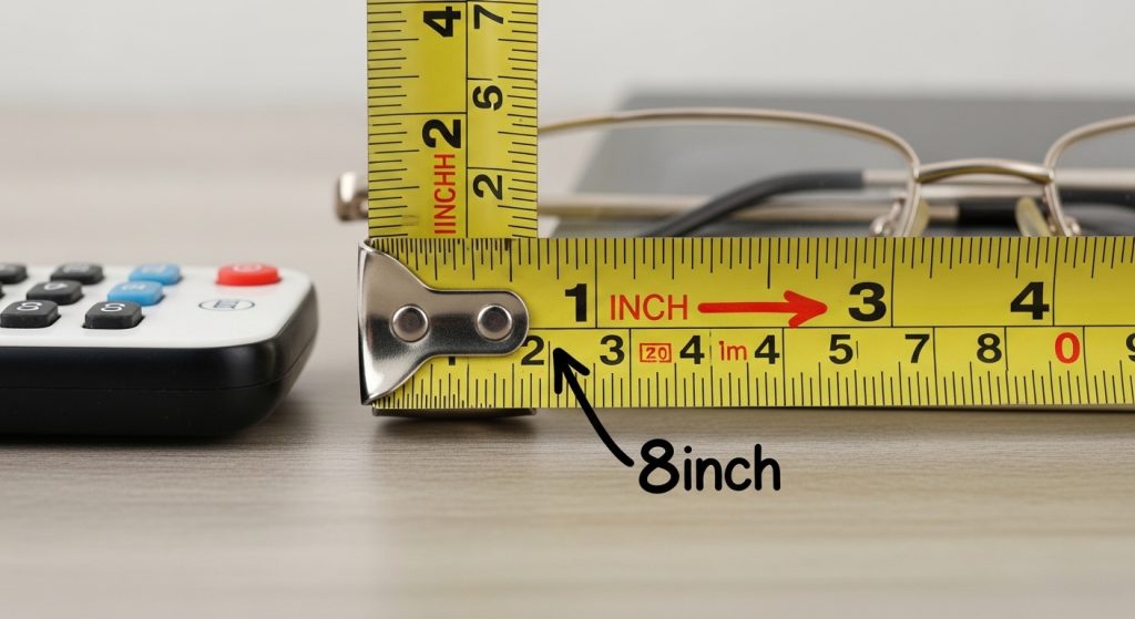 8 Inches Really Looks Like