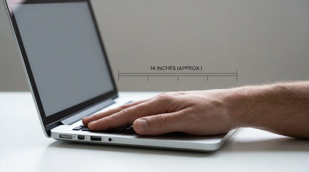14 Inches Without a Ruler