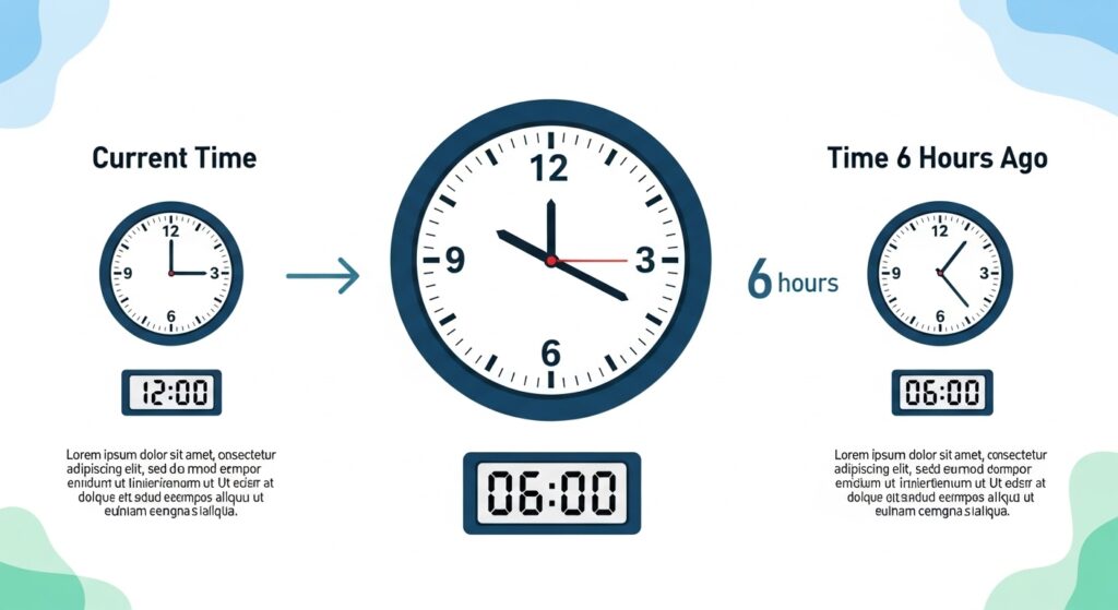 Time Was It 6 Hours Ago