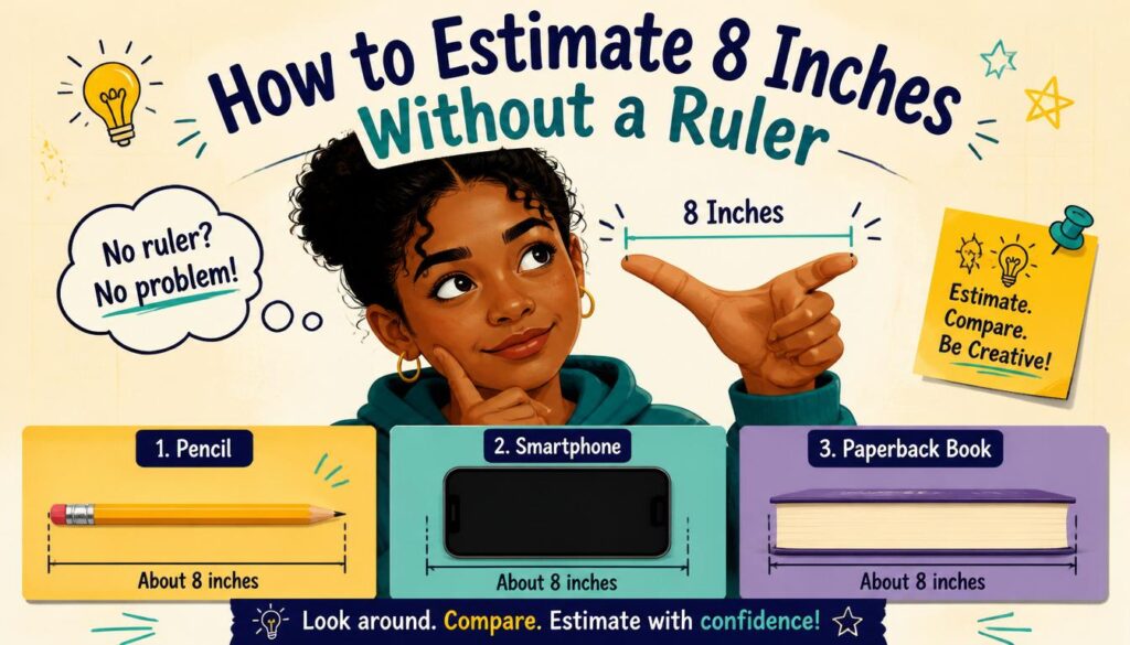 How to Estimate 8 Inches