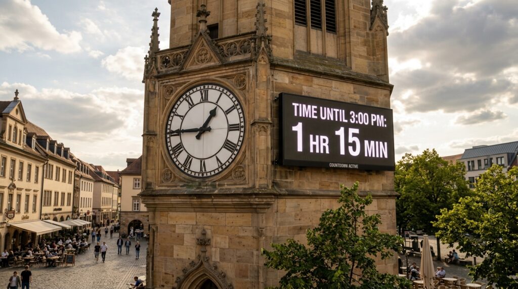 how long until 3:00 PM