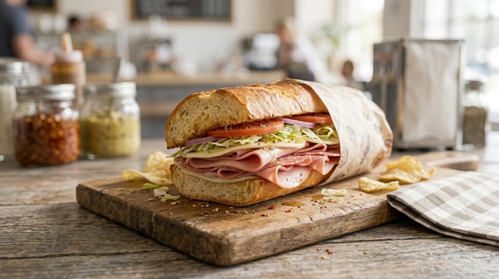 Half of a Sub Sandwich