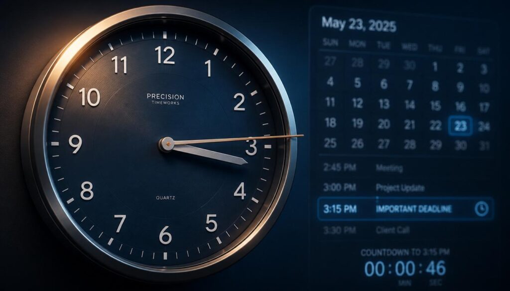 Using 3:15 PM for Better Scheduling