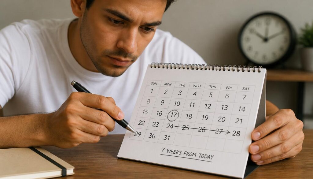How to Calculate 7 Weeks