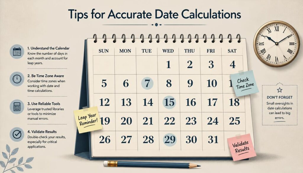 Tips for Accurate Date Calculations