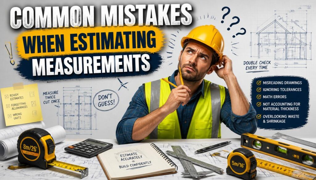 Mistakes When Estimating Measurements
