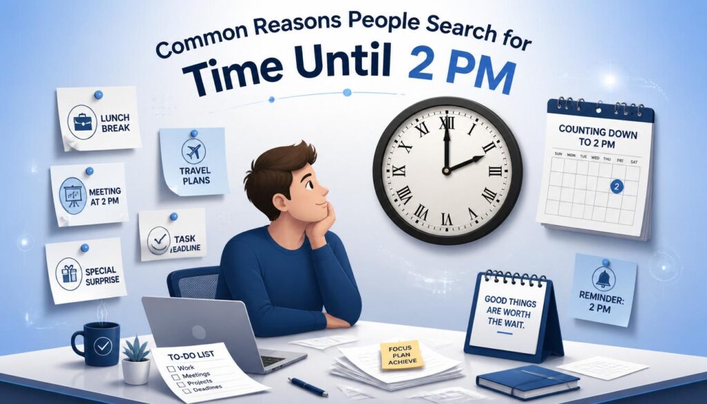  People Search for Time Until 2 PM