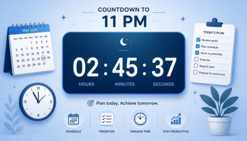 11 PM for Daily Planning