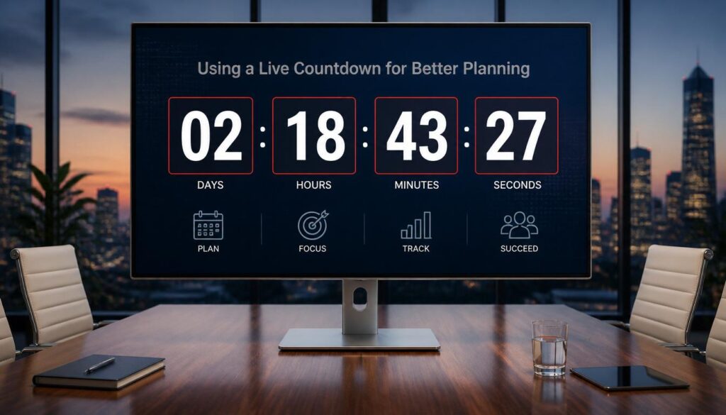 Using a Live Countdown