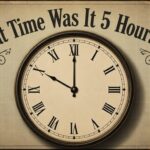 What Time Was It 5 Hours Ago?