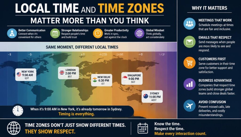 Local Time and Time Zones 