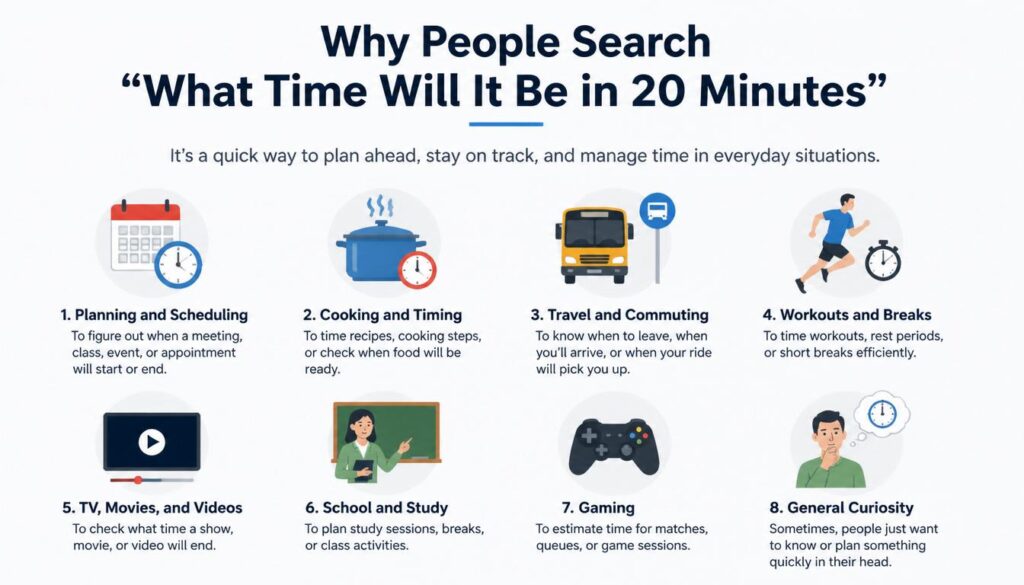 Time Will It Be in 20 Minutes