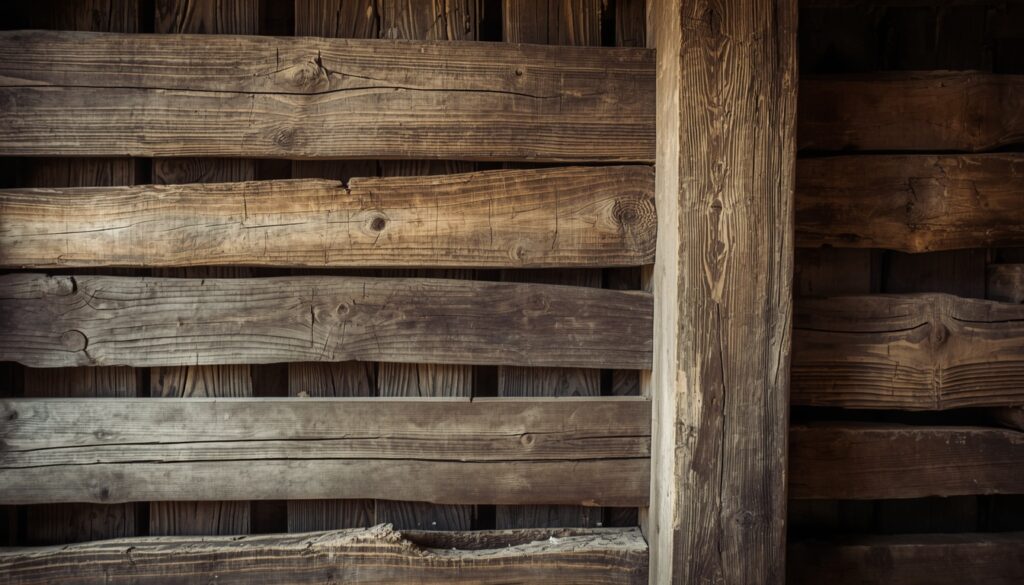 Wooden Planks and Structural Beams