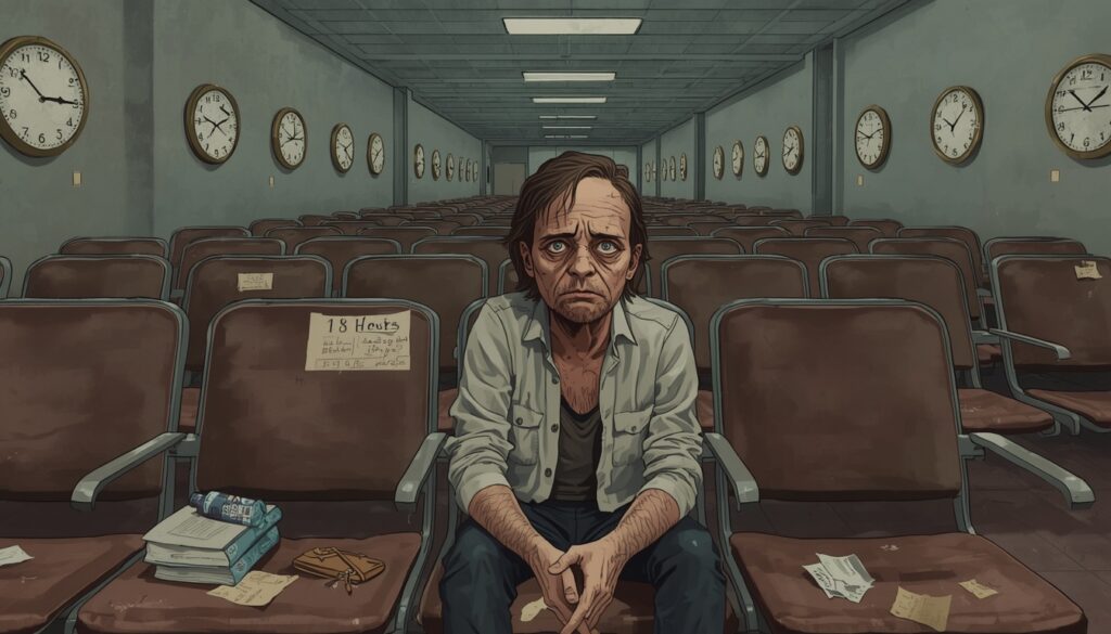 Waiting for 18 Hours